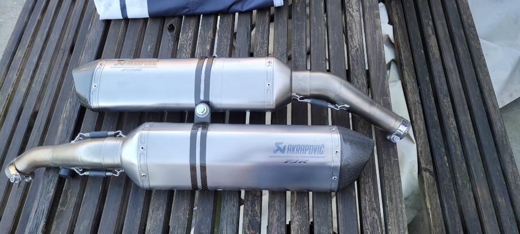 Kit silencieux Akrapovic pour Yamaha FJR 1300, Motos, Enlèvement ou Envoi, Utilisé