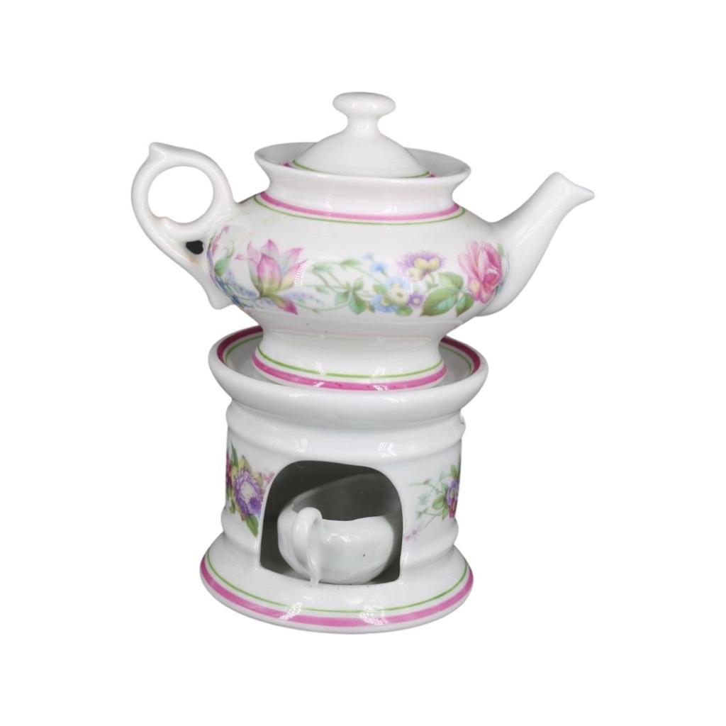 Élégante Tisanière en Porcelaine de Limoges, Antiquités & Art, Enlèvement ou Envoi