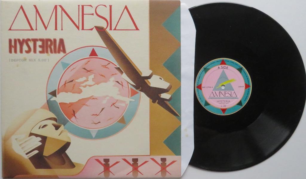 Amnésia - Hystéria. Maxi, Enlèvement ou Envoi, Comme neuf, 12 pouces, Autres genres