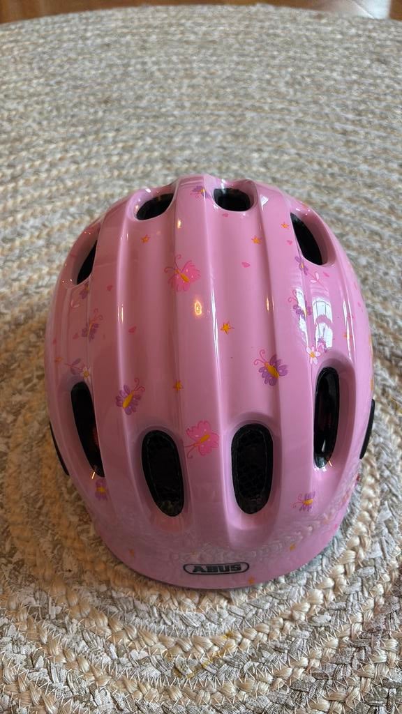 Casque de vélo pour enfants Abus, Vélos & Vélomoteurs, Enlèvement ou Envoi, Comme neuf