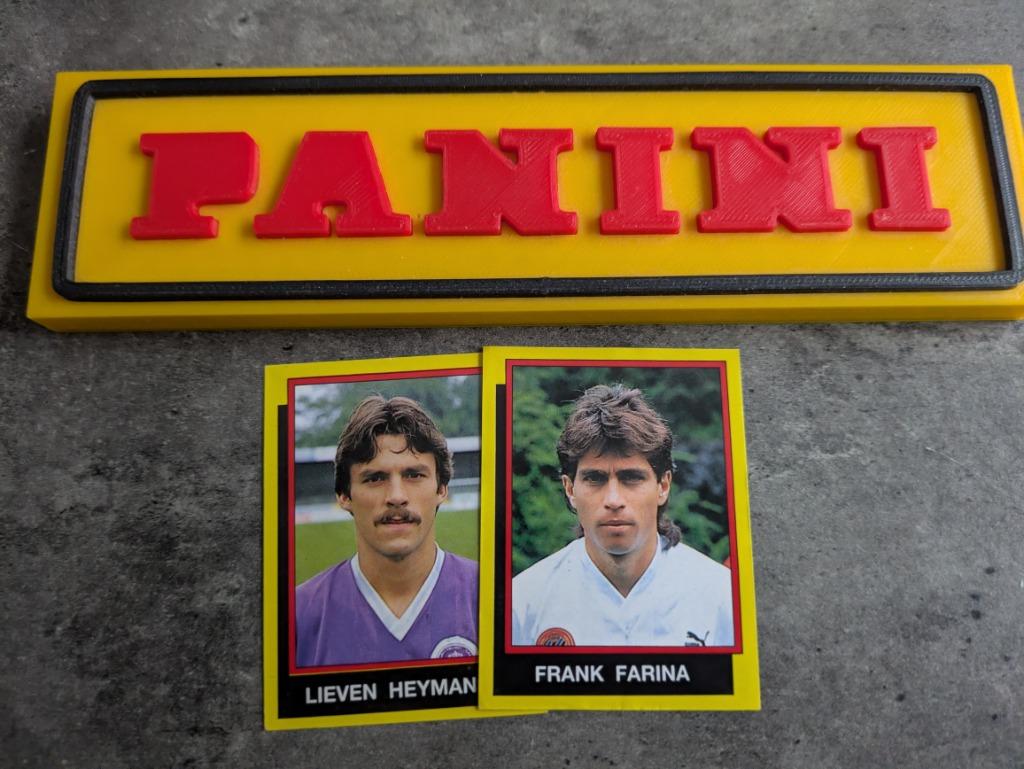 Panini Football 91 REVELATIONS NOS 1 ET 2 1991 2X, Envoi, Neuf