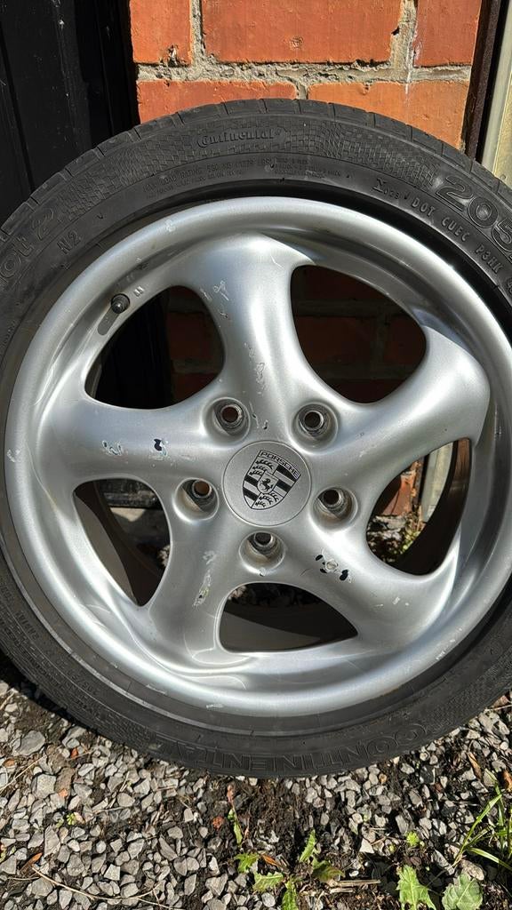 Porsche Boxter 986 velg achter, Autos : Pièces & Accessoires, Pneus & Jantes, Pneus et Jantes, 17 pouces, 205 mm, Véhicule de tourisme