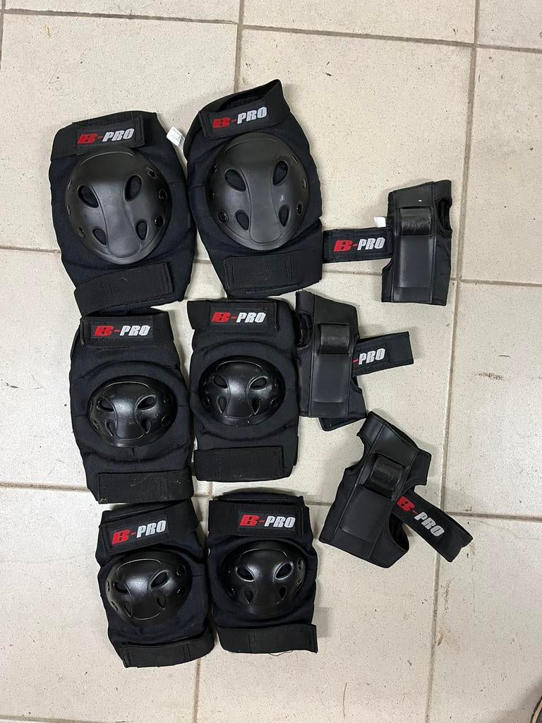 Set kniebeschermers elleboogbeschermers maat M en S
