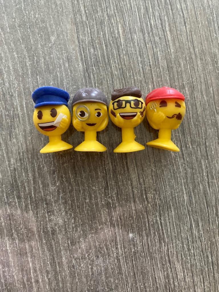 4 emojis aldi 2024 in prima staat., Aldi, Ophalen of Verzenden