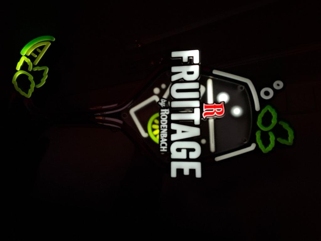 Prachtige lichtreclame Rodenbach Fruitage, Ophalen of Verzenden, Nieuw, Lichtbak of (neon) lamp