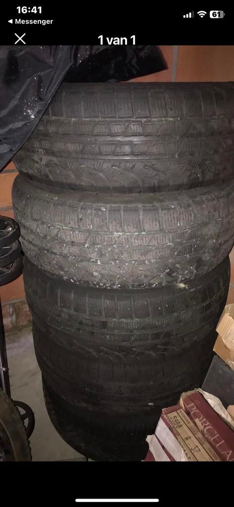 5 stalen velgen 16” 5x108 Ford, Enlèvement, Pneus hiver, Jante(s)