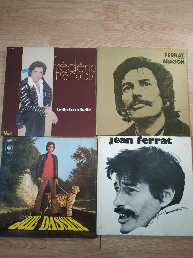 FREDERIC FRANÇOIS FERRAT DASSIN 4 LP, Cd's en Dvd's, Vinyl | Pop, Verzenden