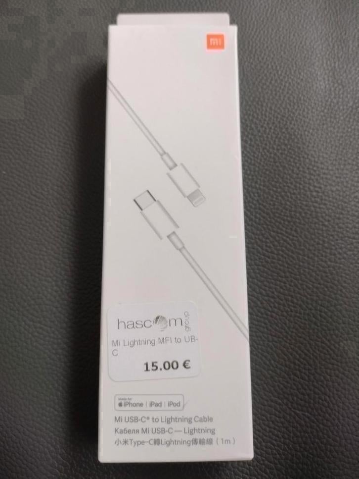 IPHONE LIGHTNING USB-OPLAADKABEL, Telecommunicatie, Ophalen, Nieuw