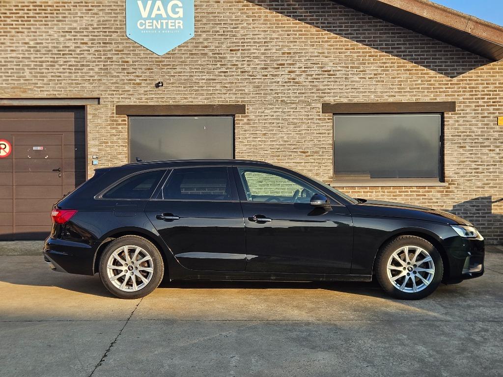 Audi A4 Avant - BTW wagen - 2.0 benzine - 150 PK - Automaat, Autos, Audi, Entreprise, A4, Noir, 5 portes