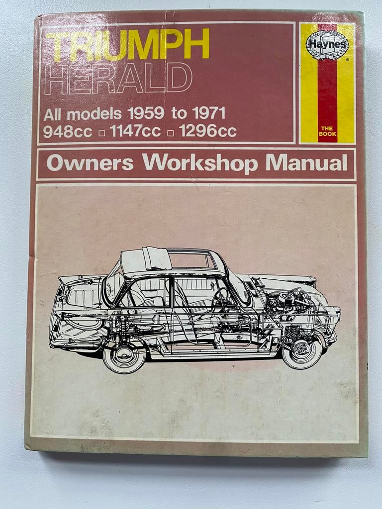 Triumph Herald workshop manual, Ophalen