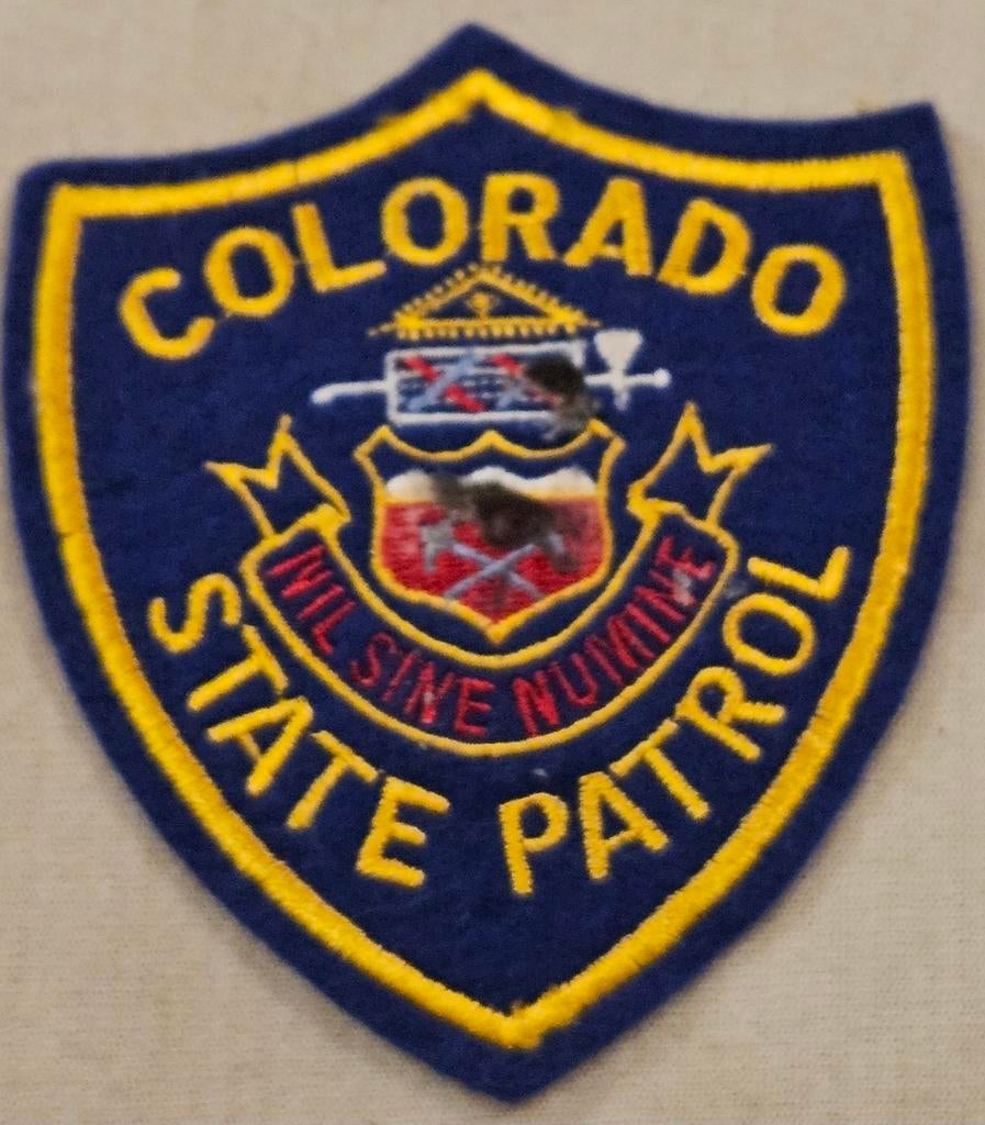 Colorado State Patrol-patch
Dit is een Colorado, Ophalen of Verzenden