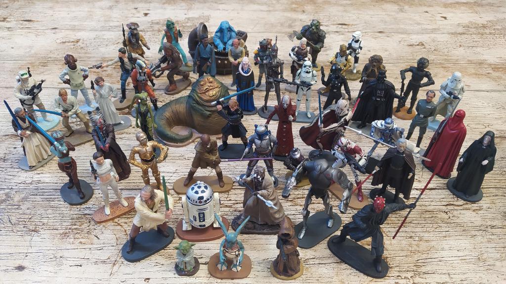 Collect. compl. figurines Star Wars Éditions Atlas 2005-2006, Enlèvement, Comme neuf, Figurine