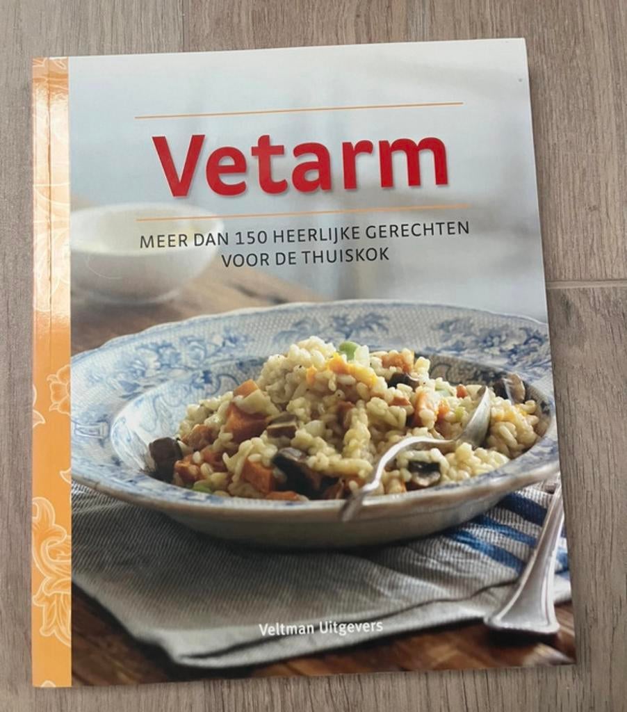 Boek VETARM, Boeken, Kookboeken, Ophalen of Verzenden, Nieuw