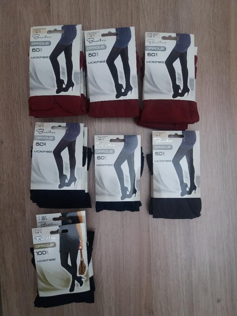 Panty Breitex Opaque 60den Navy Blue S en M en XL NIEUW, Ophalen of Verzenden, Nieuw, Panty