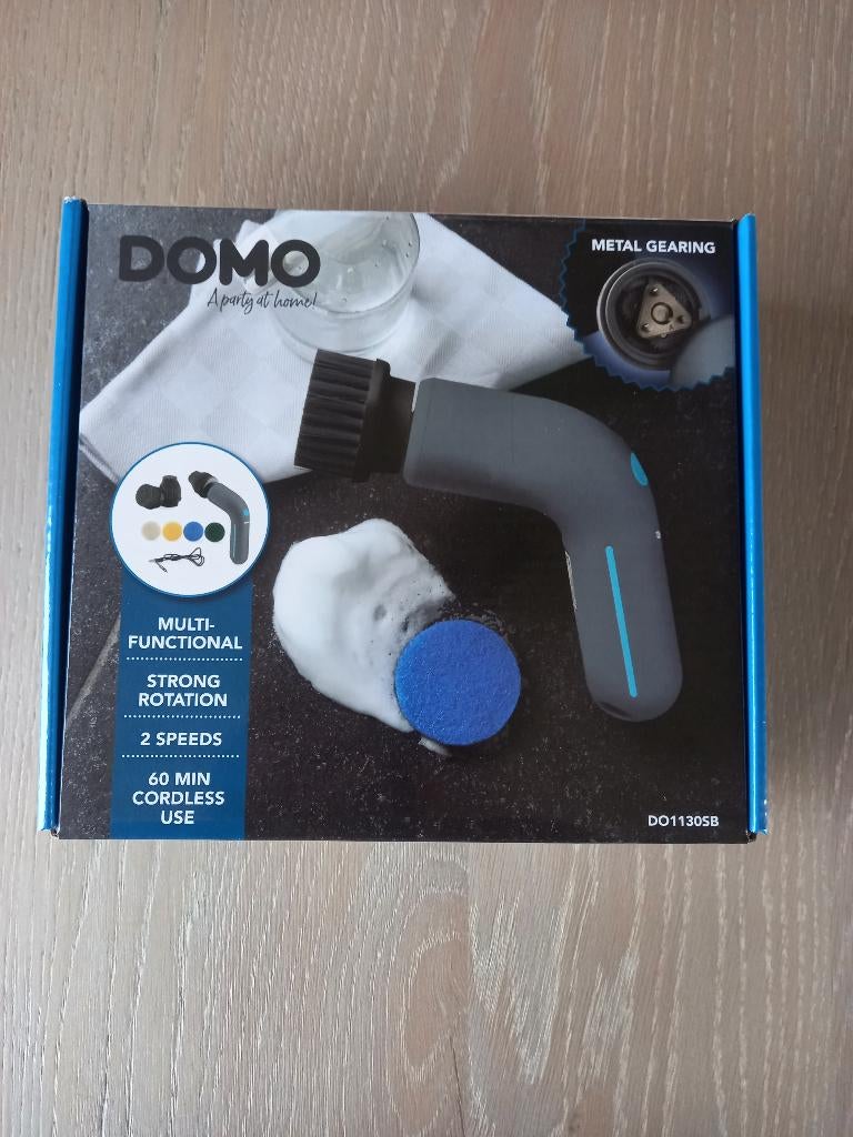 Oplaadbare schoonmaakborstel Domo. Nieuw, Ophalen, Nieuw, Schrobmachine