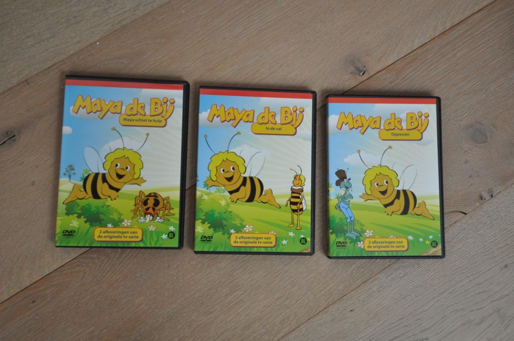 3 DVD's Maya de Bij, Ophalen of Verzenden, Nieuw in verpakking, Dieren, Boxset