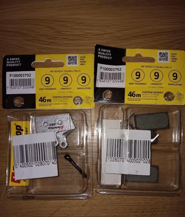 Remblokjes Swisstop Disc E28 Shimano/FSA (2 sets), Fietsen en Brommers, Fietsonderdelen, Ophalen of Verzenden, Nieuw