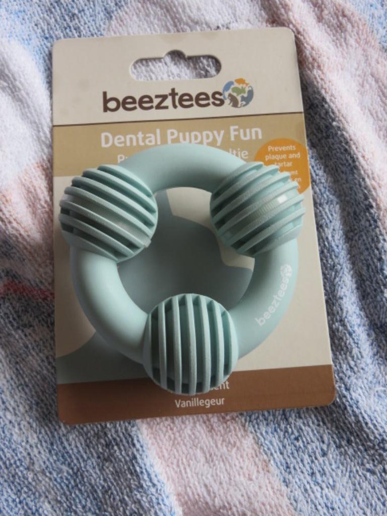Beeztees Puppy Dental Ring -- Nieuw -- Bijtring pup, Dieren en Toebehoren, Ophalen of Verzenden, Nieuw