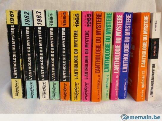 Collection "L'anthologie du mystère" 13 tomes, Utilisé