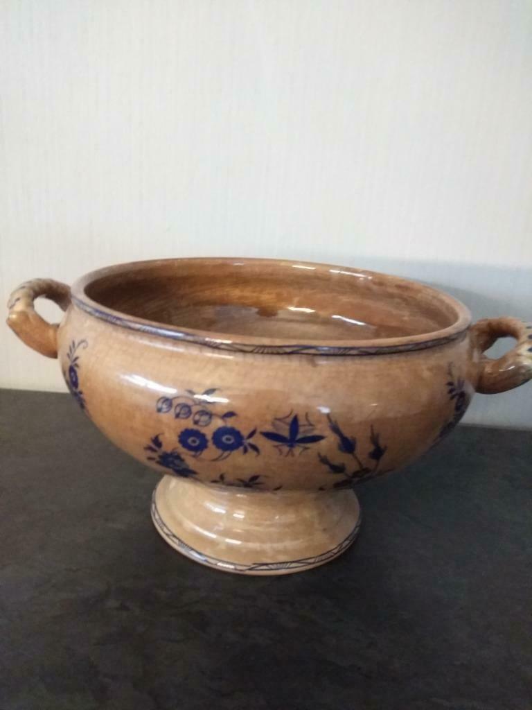 bruine soepkom boch, Antiek en Kunst, Ophalen of Verzenden