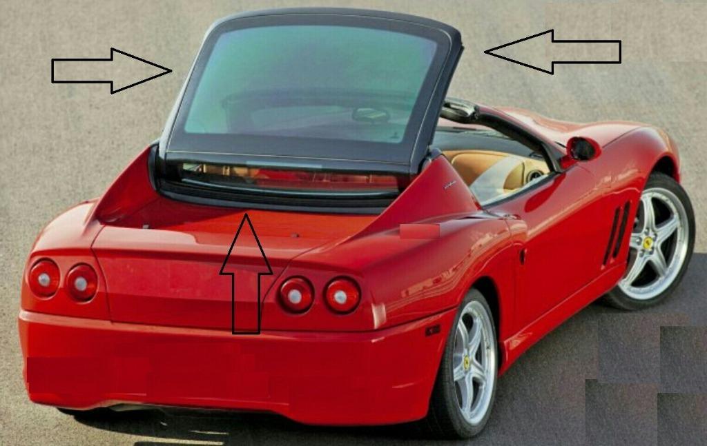 Ferrari 575 Superamerica Top - Sun Roof Dach Dak top Carbon, Auto-onderdelen, Ophalen, Gebruikt, Voor, Ferrari