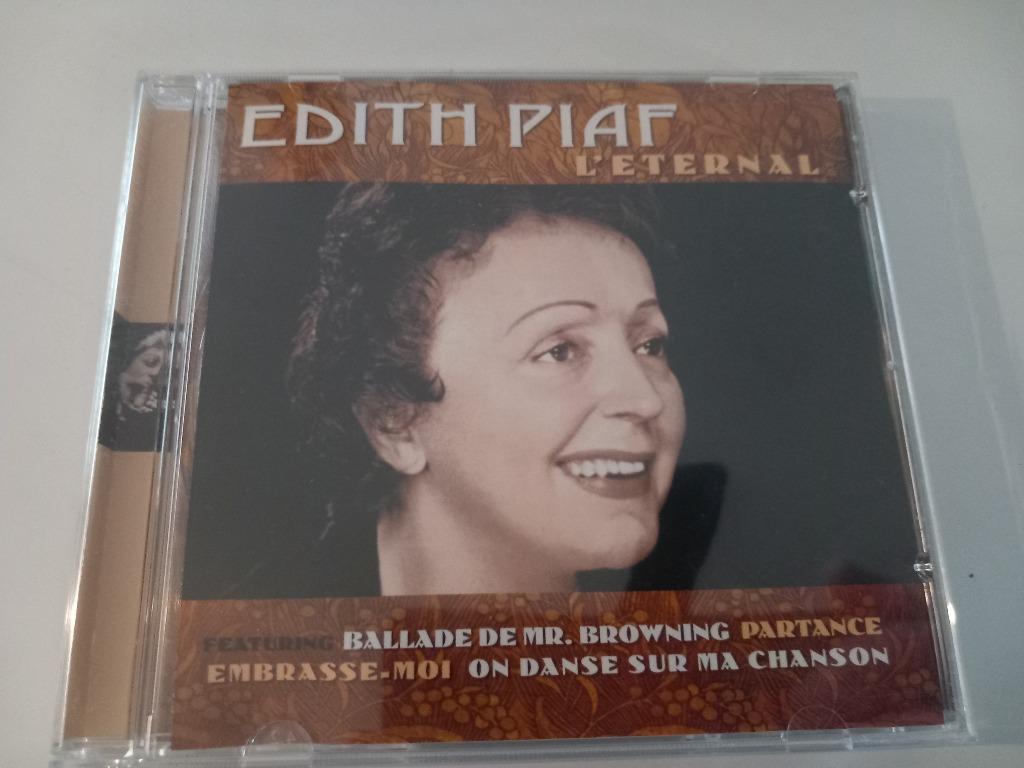 CD Edith Piaf L'éternal Chanson Ballades Pop Frankrijk, Ophalen of Verzenden, Zo goed als nieuw