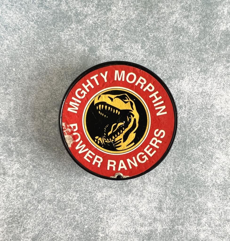 Badge T-Rex Mighty Morphin Power Rangers, Enlèvement ou Envoi, Aucun, Power Rangers, Utilisé