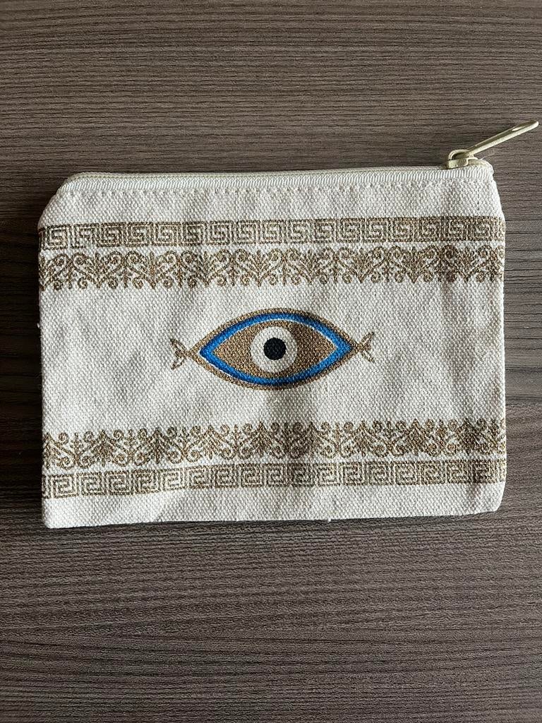 Trousse/sac à maquillage grec pour les yeux - Corfou, Enlèvement ou Envoi, Neuf, Autres couleurs, Homme ou Femme