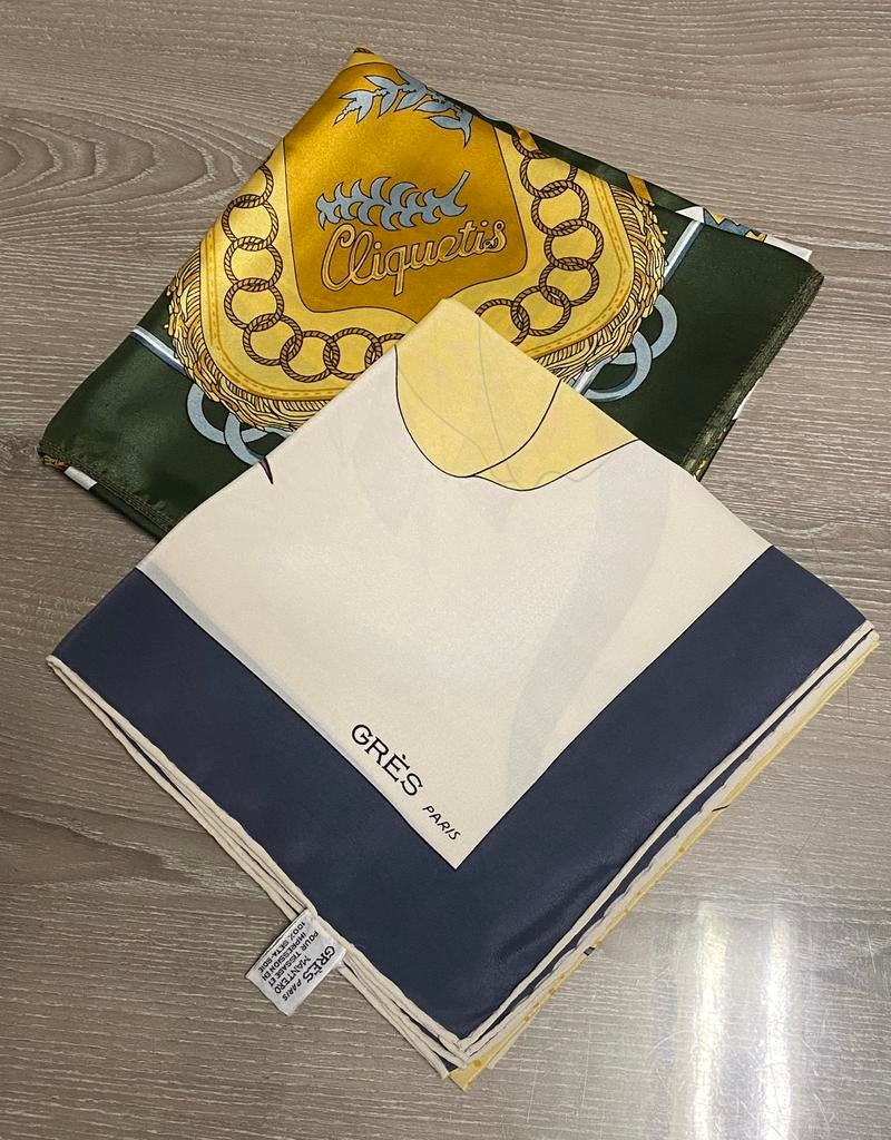 Foulard vintage prix : 15€/pièce, Enlèvement ou Envoi, Comme neuf, Écharpe