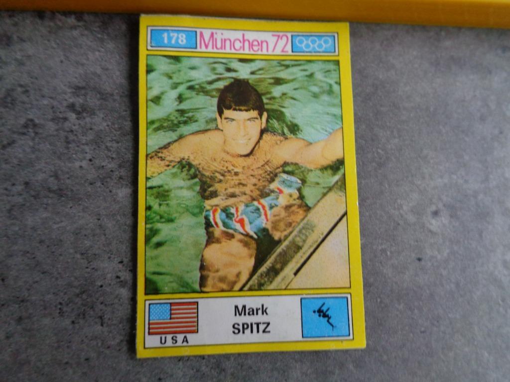 PANINI MUNCHEN 72 ANNO 1972 OLYMPISCHE SPELEN SPITZ NR 178, Verzenden, Sticker