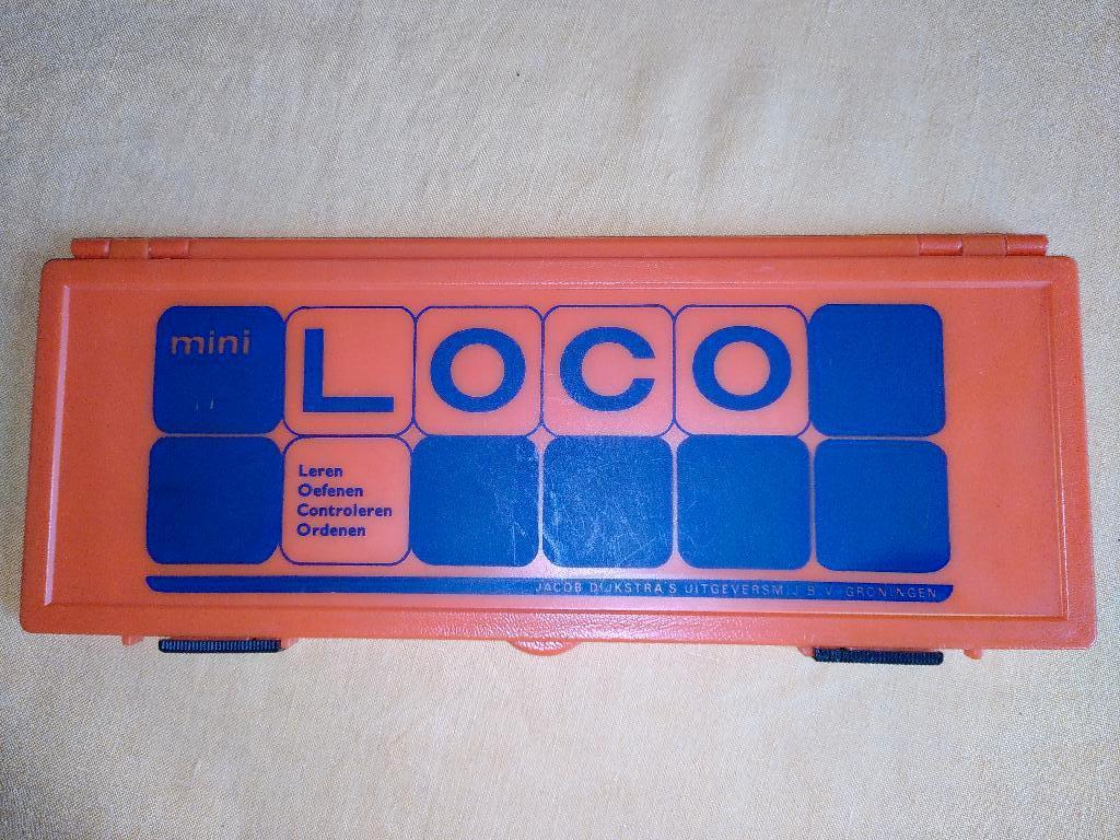 MINI LOCO vintage, Kinderen en Baby's, Ophalen of Verzenden, Gebruikt, Taal en Lezen