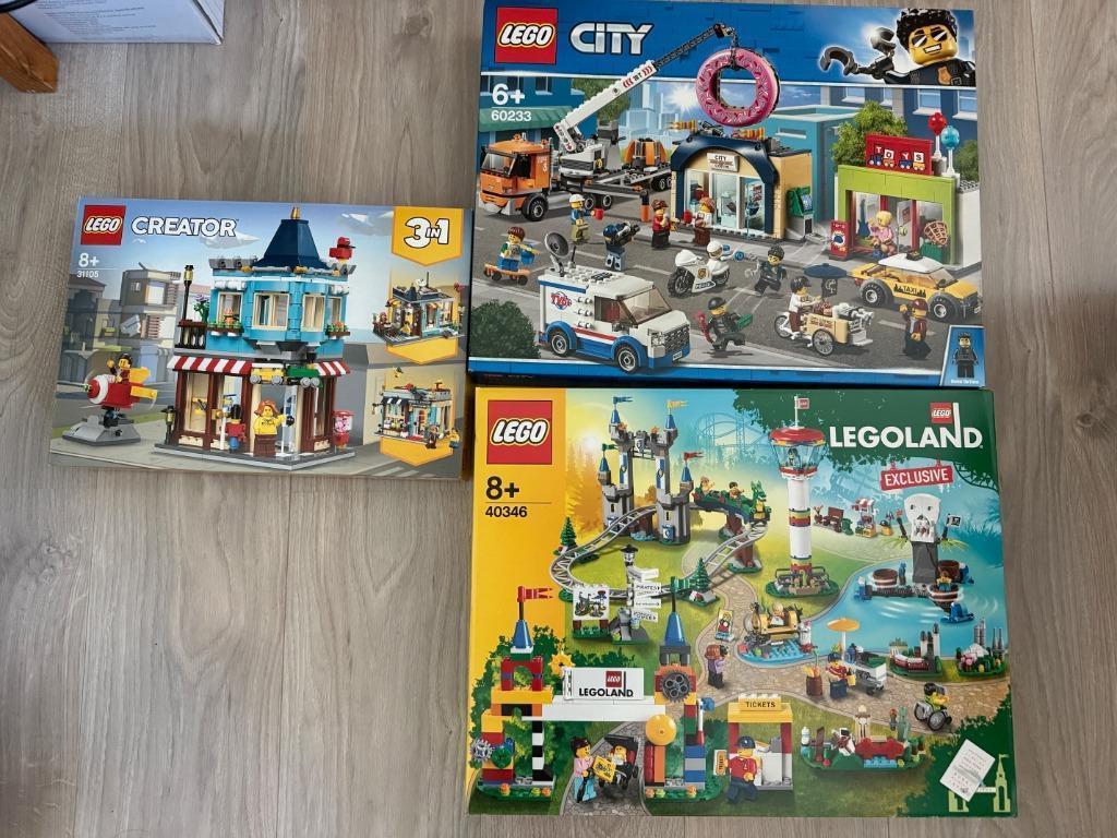 Lego City - Creator 31105, 40346, 60233, Enlèvement ou Envoi, Neuf, Lego