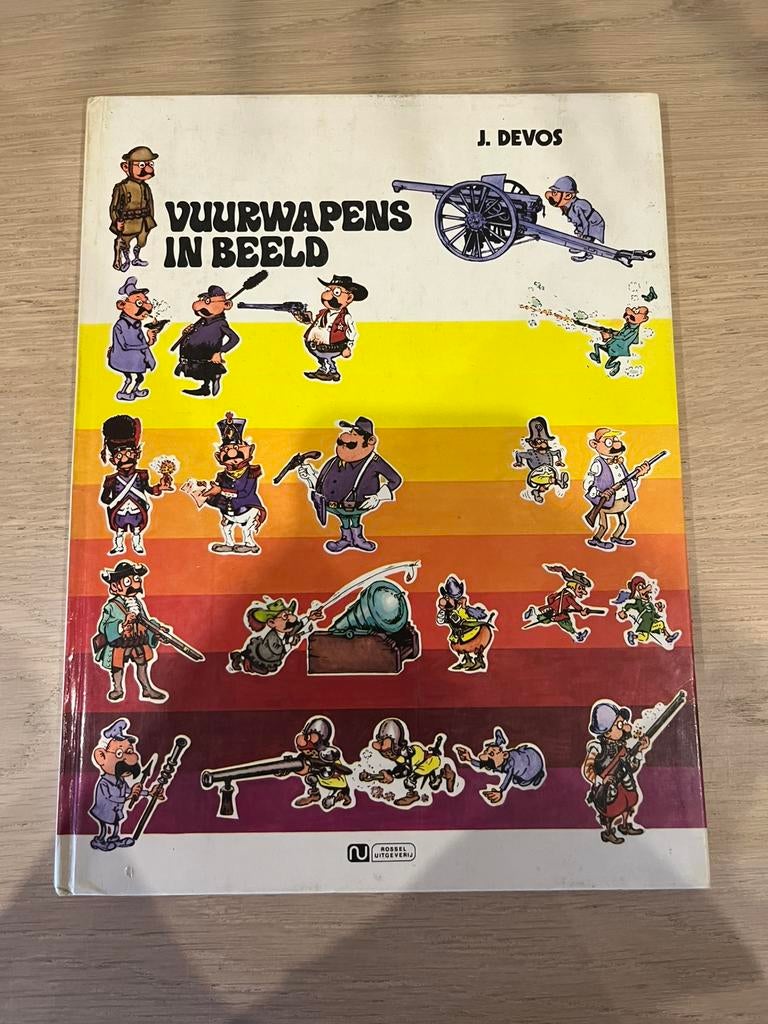 Vuurwapens in beeld, Eén stripboek, Ophalen of Verzenden