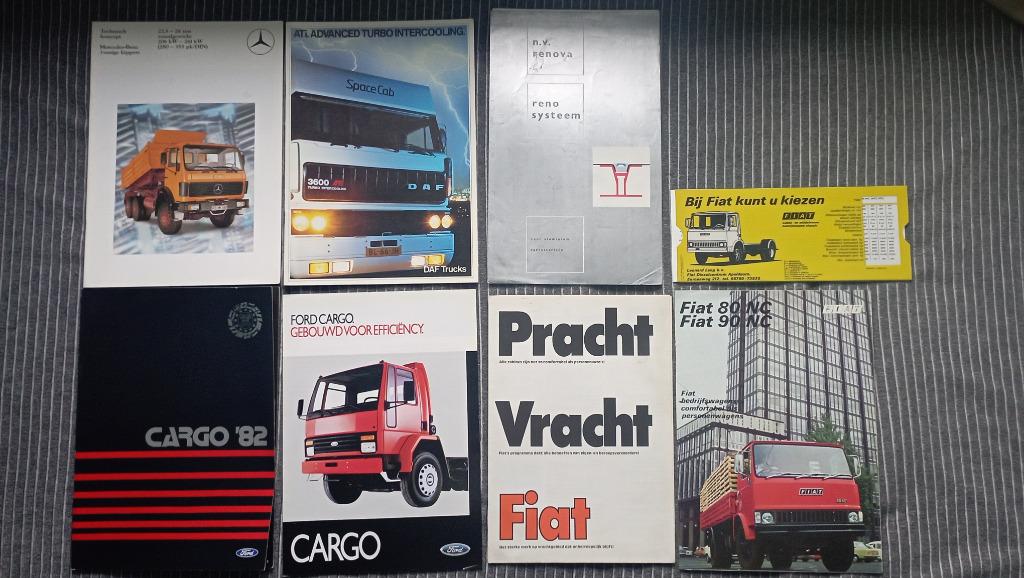 brochures vrachtwagens, Ophalen of Verzenden, Zo goed als nieuw, Ford