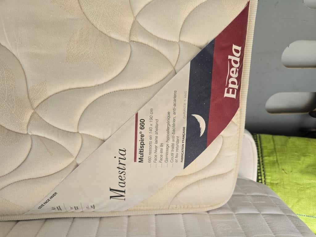 Epeda matras in nieuwstaat 0.80 x 190 x 0.20, Ophalen, Zo goed als nieuw