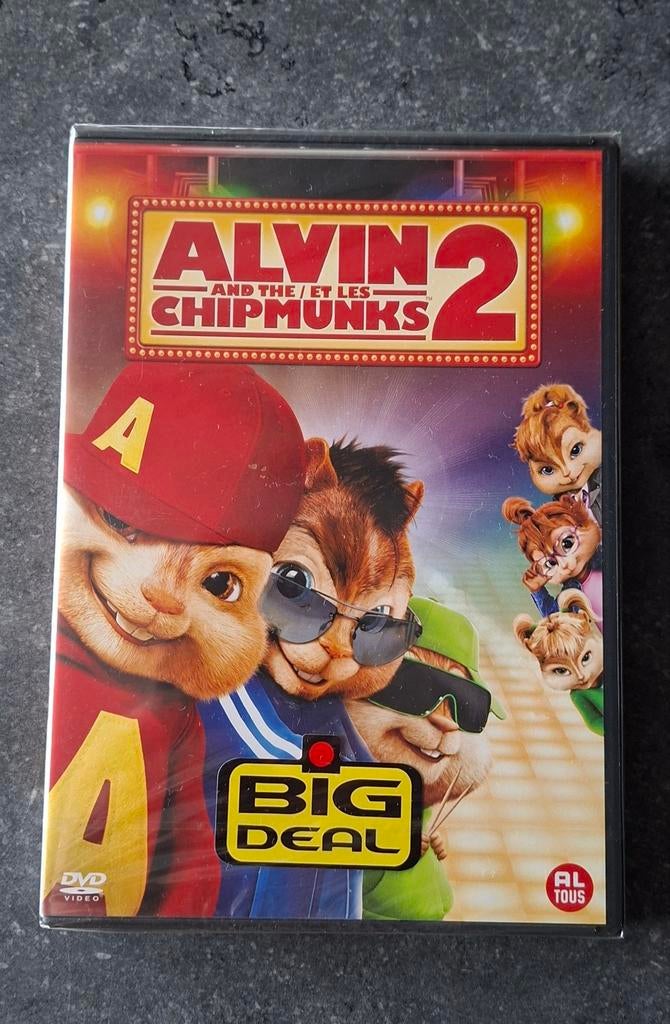 Alvin and the chipmunks 2, Alle leeftijden, Ophalen of Verzenden, Nieuw in verpakking, Tekenfilm