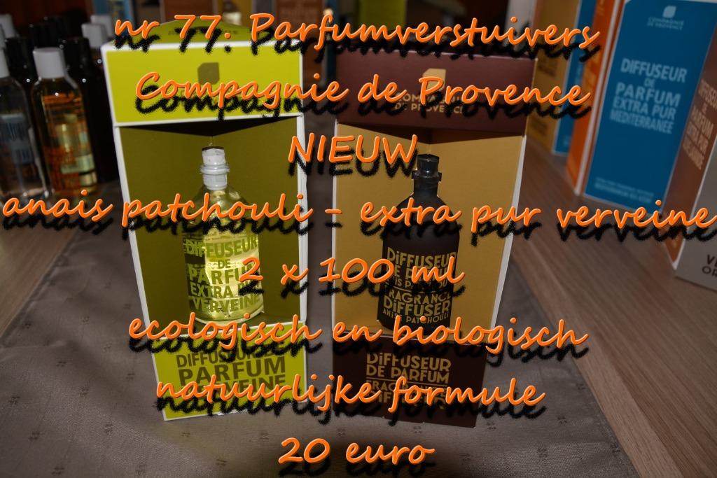 77. parfumverstuivers , NIEUW ,  verzending inbegrepen, Verzenden, Nieuw