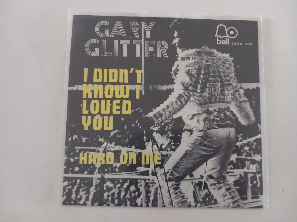 7"' vinyl single Gary Glitter I didn't know Pop Glam Rock, Cd's en Dvd's, Ophalen of Verzenden, 7 inch, Pop, Single