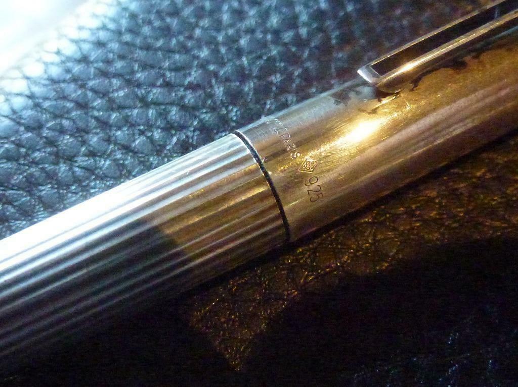 Argent Sterling 925 Dupont Paris Stylo feutre, Collections, Stylos, Envoi, Utilisé, Fineliner, Autres marques