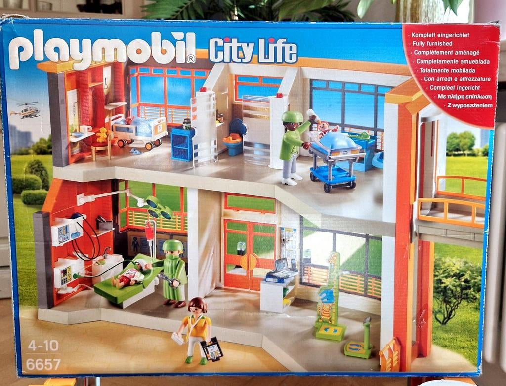 Playmobil 6657 - City Life - Ziekenhuis, Ophalen