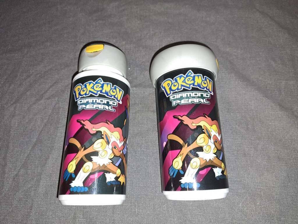 Pokemon Pearl drinkflessen, Ophalen of Verzenden, Gebruikt