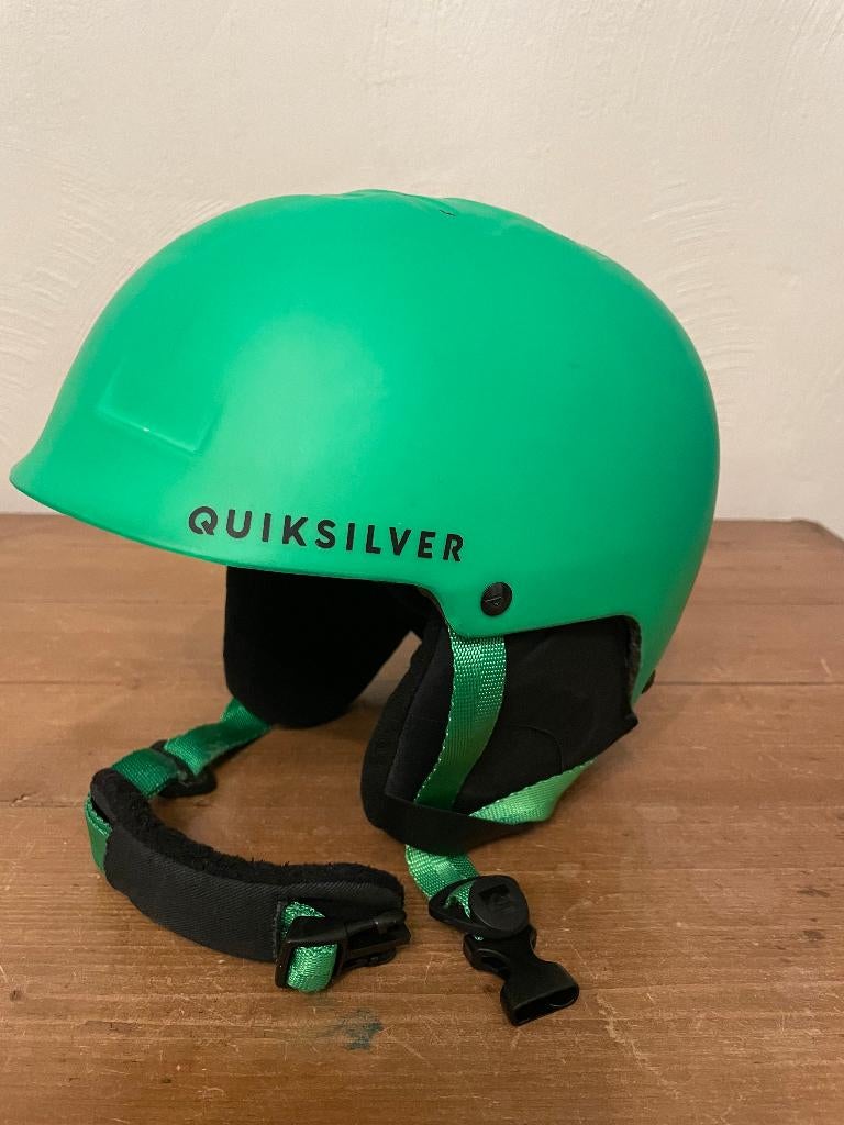 Uitstekende skihelm Quiksilver Groen Maat M(54cm), Gebruikt, Overige typen, Ski, Ophalen