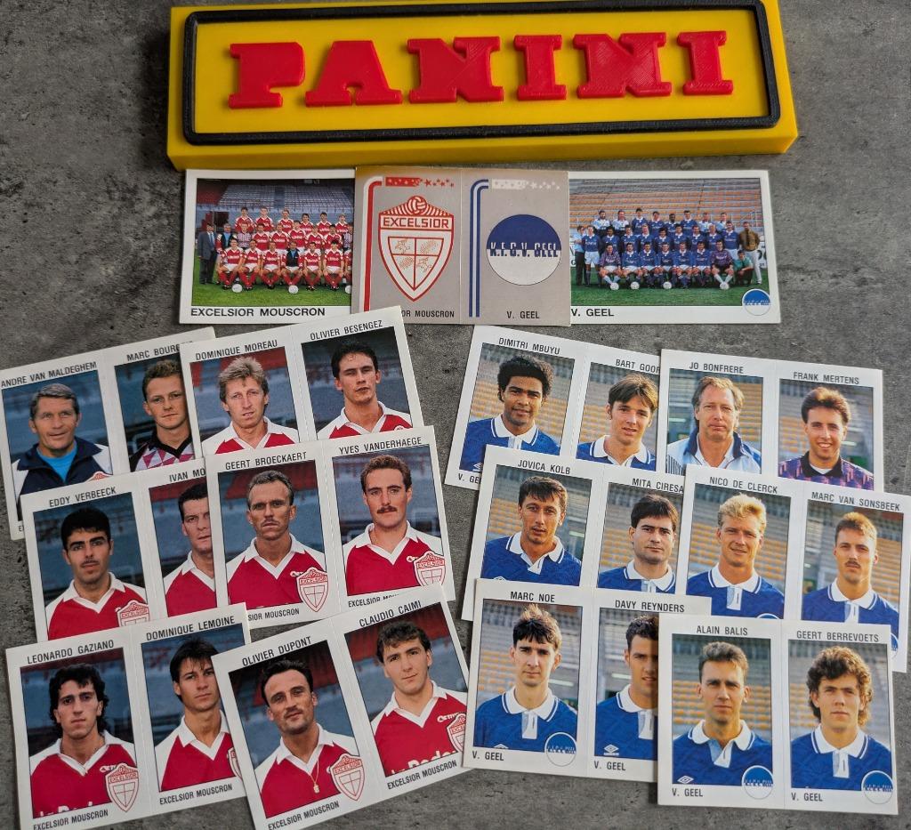 AUTOCOLLANTS PANINI FOOTBALL 93 15 1993 : E.MOUSCRON/GEEL, Hobby & Loisirs créatifs, Autocollants & Images, Neuf, Envoi