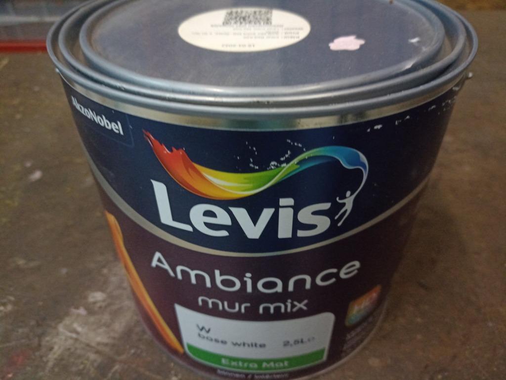 Levi's ambiance extra mat clear red A20, Bricolage & Construction, Enlèvement