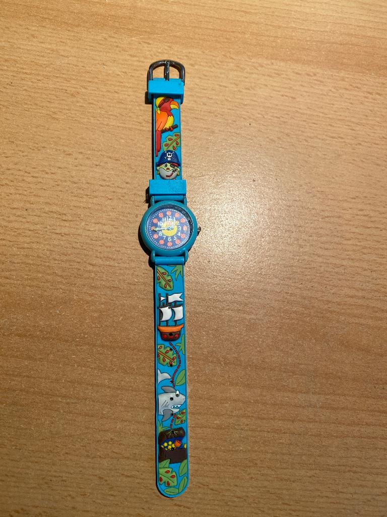 Montre enfant pirate Zip, Enlèvement ou Envoi, Utilisé, Bleu, Garçon