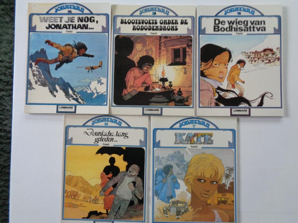 Jonathan (Cosey) - album 1, 3, 4, 6 en 7, Livres, BD, Enlèvement ou Envoi