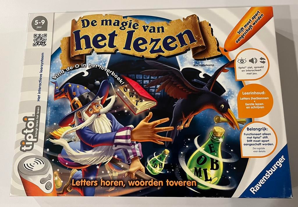 Tiptoi De magie van het lezen- NIEUW, Ophalen of Verzenden, Nieuw, Taal en Lezen, Met geluid