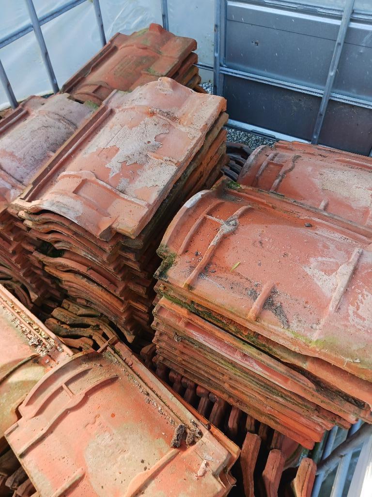 OVH dakpannen, Ophalen, Gebruikt, Steen of Klei, 5 tot 10 m²