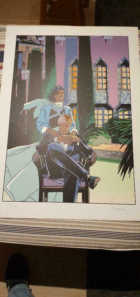 Sérigraphie Largo Winch, Enlèvement ou Envoi, Comme neuf