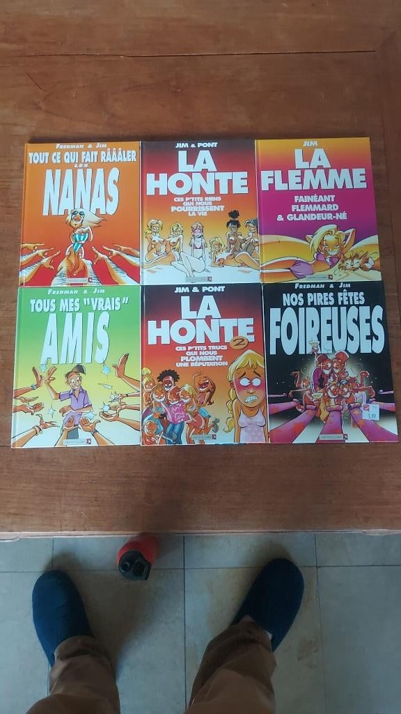 Stripboeken van Jim, Pont en Fredman, Fredman, Ophalen of Verzenden, Zo goed als nieuw, Meerdere stripboeken